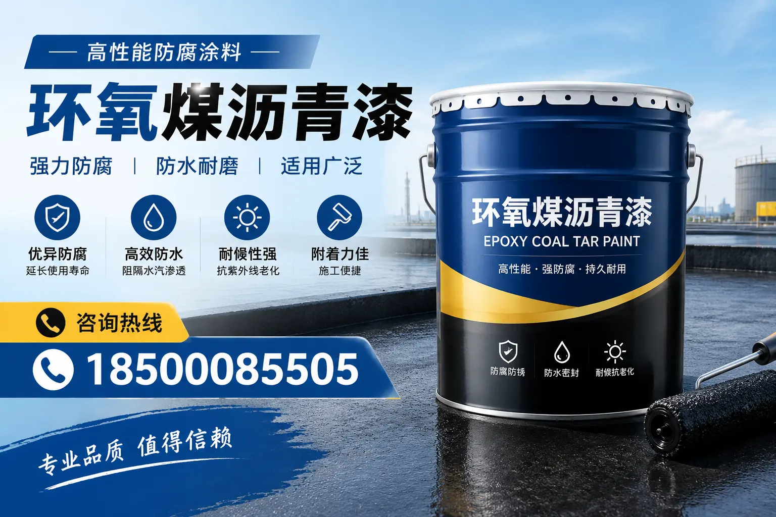 环氧煤沥青漆的主要成分与功能，漳州用户深度了解